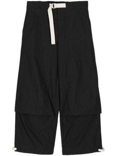 Drawstring cropped trousers - Jil Sander - Modalova