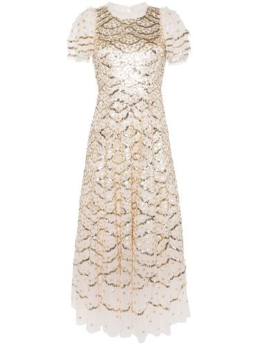 Robe longue Deco Dot Gloss à pois - Needle & Thread - Modalova