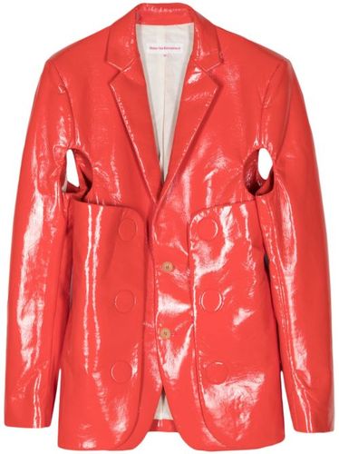 Blazer Star à découpes - Walter Van Beirendonck - Modalova