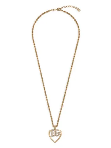 Collier à pendentif logo - Dolce & Gabbana - Modalova