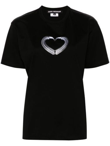 T-shirt à imprimé cœur - Junya Watanabe - Modalova