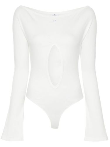 Courrèges body à découpe - Blanc - Courrèges - Modalova