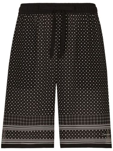 Short en soie à pois - Dolce & Gabbana - Modalova