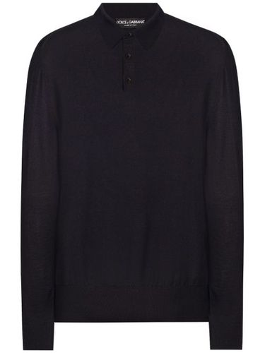 Sweat à col polo - Dolce & Gabbana - Modalova