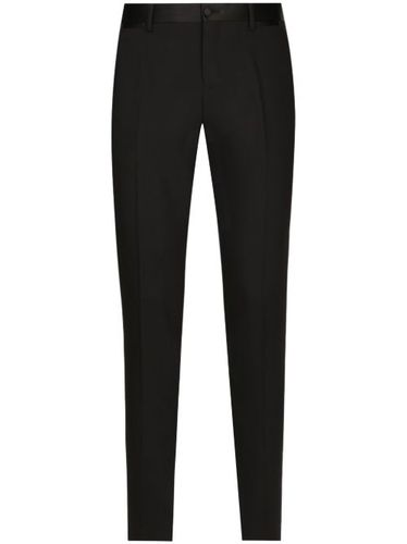 Pantalon de costume à desig stretch - Dolce & Gabbana - Modalova