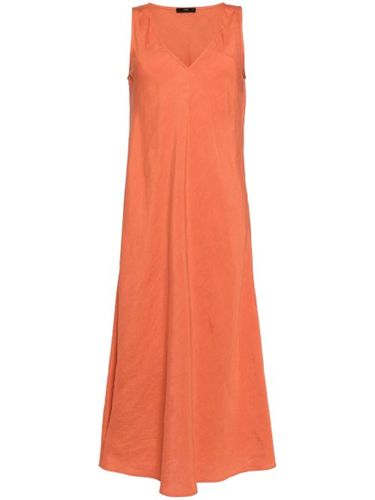 Robe longue sans manches à col v - VOZ - Modalova