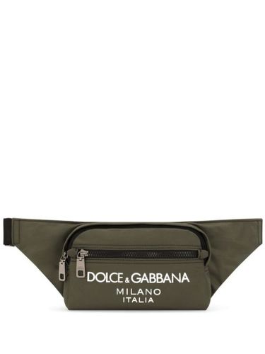 Sac banane zippé à logo imprimé - Dolce & Gabbana - Modalova