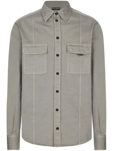 Chemise à détails de coutures - Dolce & Gabbana - Modalova