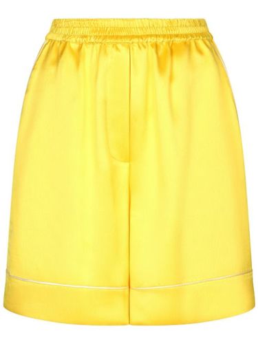 Short Lemon en soie - Dolce & Gabbana - Modalova