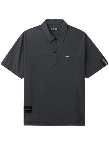 Izzue polo à logo appliqué - Gris - izzue - Modalova