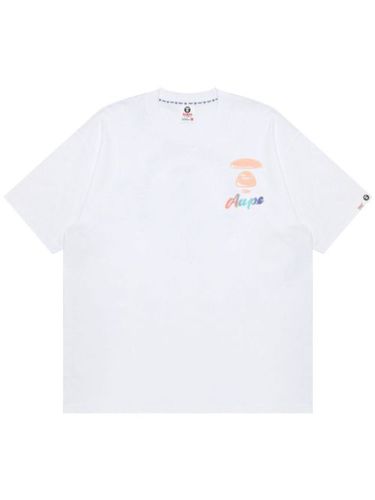 T-shirt en coton à logo imprimé - AAPE BY *A BATHING APE® - Modalova