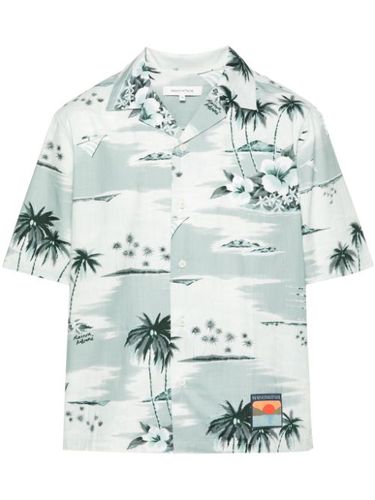 Chemise à imprimé graphique - Maison Kitsuné - Modalova