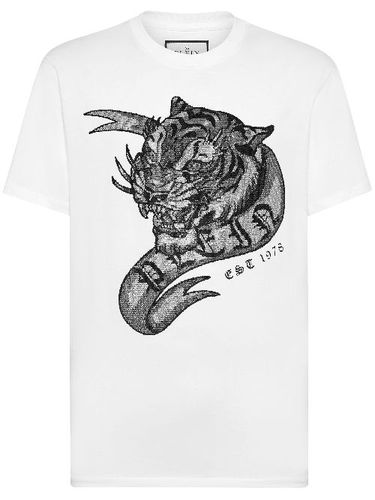 T-shirt SS Tattoo imprimé - Philipp Plein - Modalova