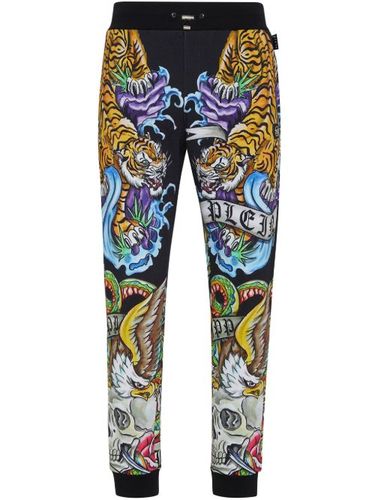 Pantalon de jogging à imprimé tatouage - Philipp Plein - Modalova