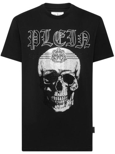 T-shirt en coton à logo imprimé - Philipp Plein - Modalova