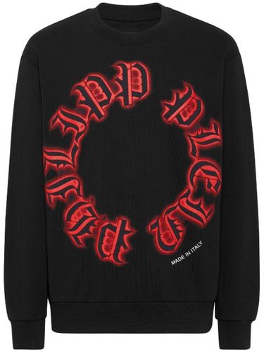 Sweat en coton à logo imprimé - Philipp Plein - Modalova