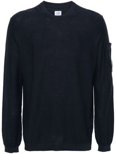 Pull en coton à détail verre de lunette signatures - C.P. Company - Modalova