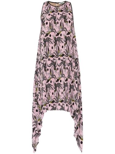 Robe mi-longue plissée - Kenzo - Modalova