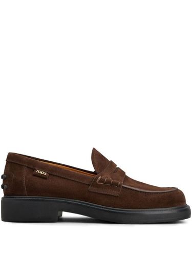 Mocassins en daim à entaille penny - Tod's - Modalova