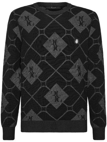 Pull à détails intarsia - Billionaire - Modalova