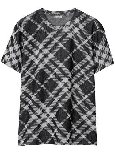 Burberry t-shirt Nova Check - Noir - Burberry - Modalova