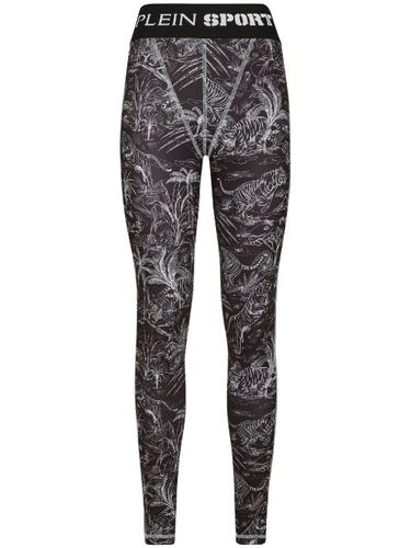Legging imprimé à taille haute - Plein Sport - Modalova