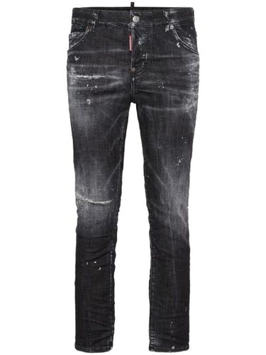 Jean skinny à effet usé - DSQUARED2 - Modalova