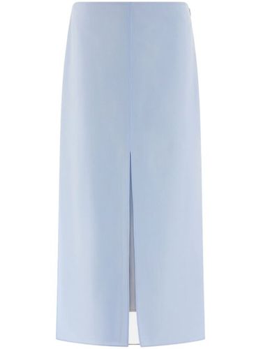 Jupe mi-longue à design superposé - Ferragamo - Modalova