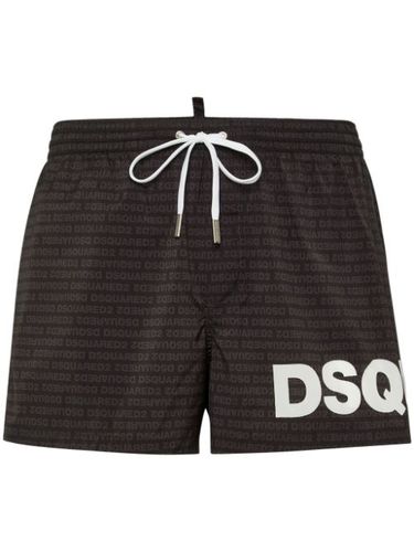 Short de bain à logo imprimé - DSQUARED2 - Modalova