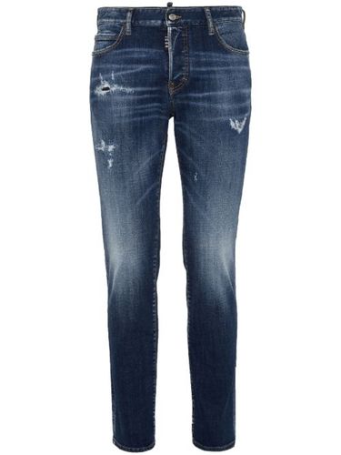 Jean skinny à effet usé - DSQUARED2 - Modalova