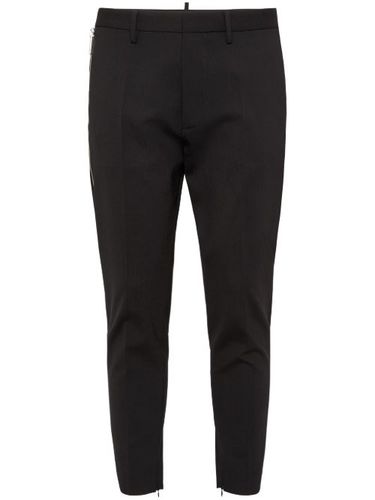 Pantalon fuselé à logo imprimé - DSQUARED2 - Modalova