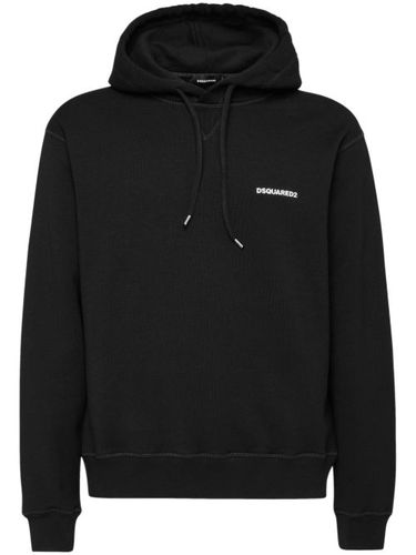 Hoodie en coton à logo imprimé - DSQUARED2 - Modalova