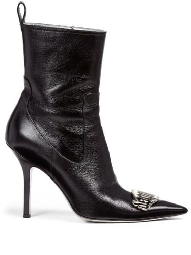 Bottines Gothic 100 mm en cuir - DSQUARED2 - Modalova