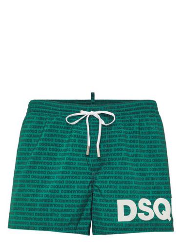 Short de bain à logo imprimé - DSQUARED2 - Modalova