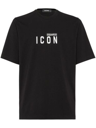 T-shirt en coton à logo imprimé - DSQUARED2 - Modalova