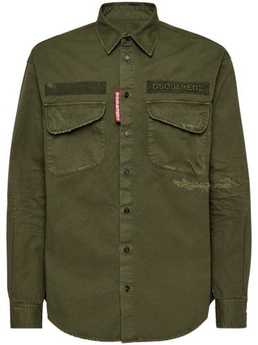 Chemise Ranger à logo brodé - DSQUARED2 - Modalova
