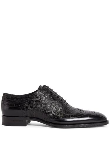 Chaussures en cuir à détails perforés - DSQUARED2 - Modalova