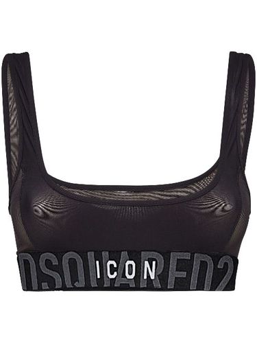 Soutien-gorge bandeau à motif Icon - DSQUARED2 - Modalova