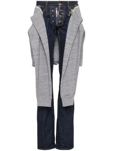 Jean à design superposé - DSQUARED2 - Modalova