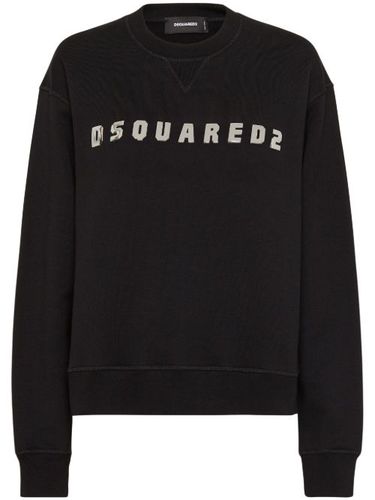 Sweat en coton à logo imprimé - DSQUARED2 - Modalova