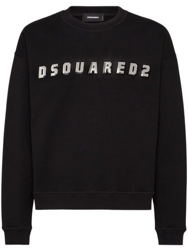 Sweat en coton à logo imprimé - DSQUARED2 - Modalova