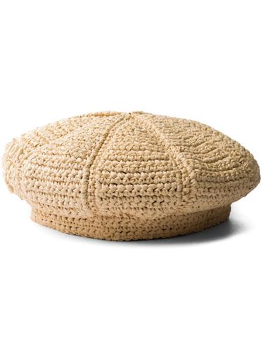 Béret à logo appliqué - Prada - Modalova