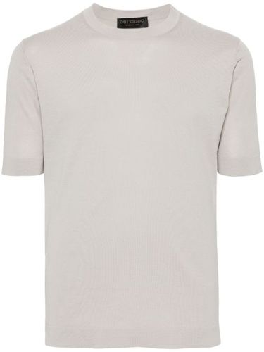 T-shirt en coton à col rond - Dell'oglio - Modalova