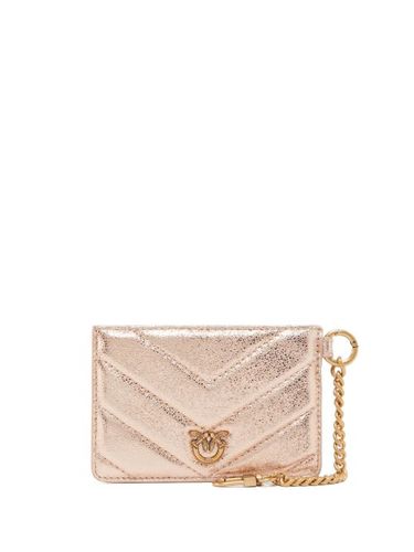 PINKO porte-cartes Love - Rose - PINKO - Modalova