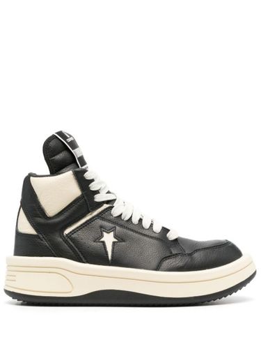 X DRKSHDW baskets Turbowpn en cuir - Rick Owens DRKSHDW - Modalova