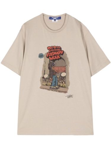 T-shirt en coton à imprimé graphique - Junya Watanabe MAN - Modalova