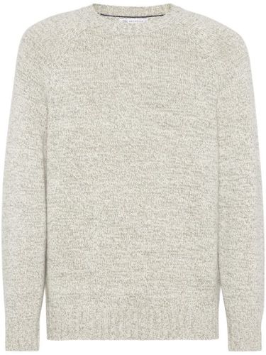 Pull en cachemire à manches longues - Brunello Cucinelli - Modalova