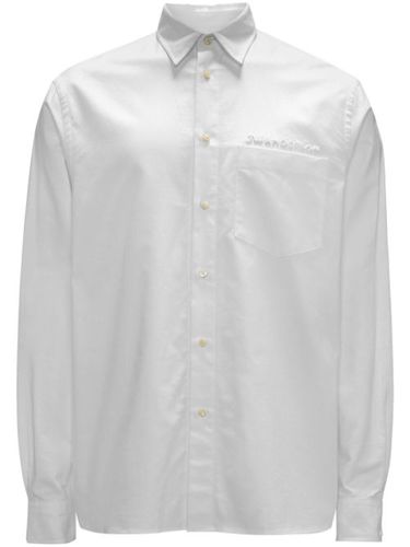 Chemise en coton à logo brodé - JW Anderson - Modalova