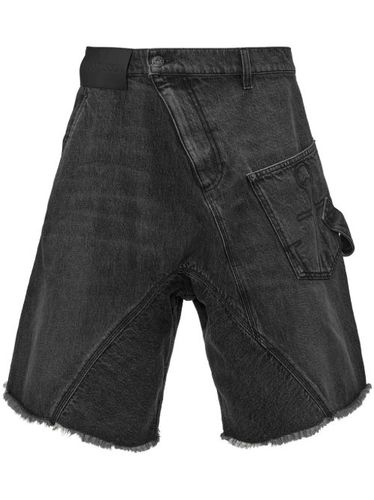 Short en jean à design déstructuré - JW Anderson - Modalova