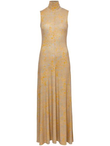 Robe imprimée à col montant - Proenza Schouler White Label - Modalova
